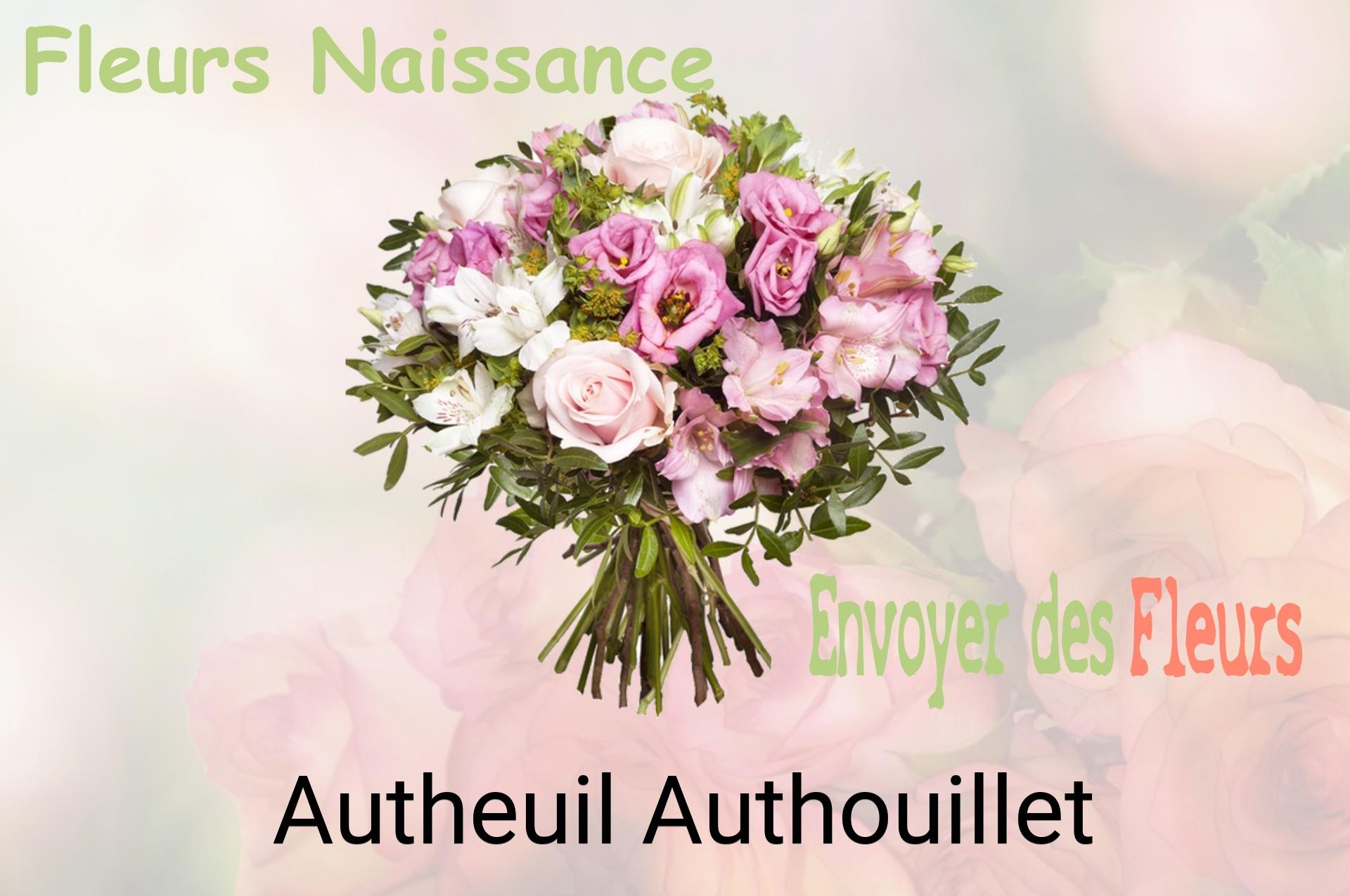 Bouquet de fleurs de naissance livré à Autheuil-Authouillet